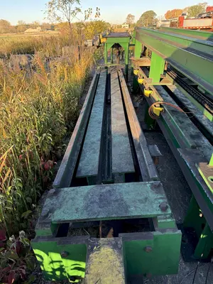 SIGNODE 20' HEAVY DUTY MATERIAL TRANSFER ARM. STOCK # 1008224