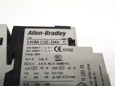 USED ALLEN-BRADLEY COMPACT COMBO STARTER 2.5-4.0A