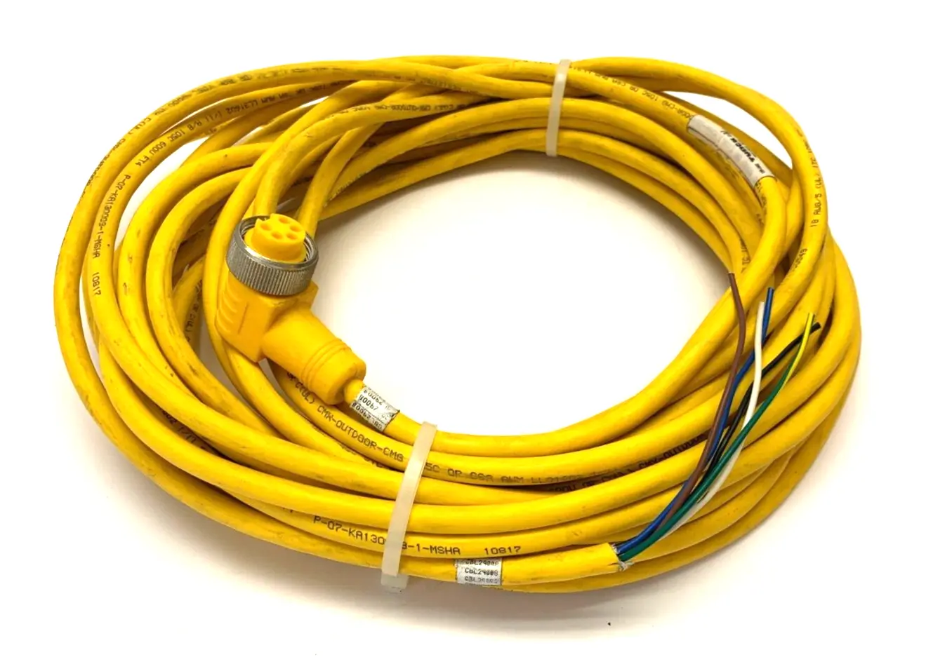 Used Turck Mini-Fast Single Ended Cordset Right Angle Connector Accessories Michigan US | Maverick Industrial Sales #1454264