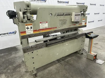 Used 2001 ACCURPRESS 7608 Press Brakes Georgia US | The Equipment Hub #1343346