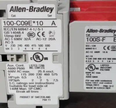 Allen Bradley 100S-C09EJ14C Safety Relay loc4D47