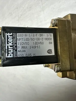 New | in-Stock BÜRKERT 2850-A-1/2-F-BR-1/2 Pump & Valve Parts Ohio US | Surplus Asset Holdings #1241536
