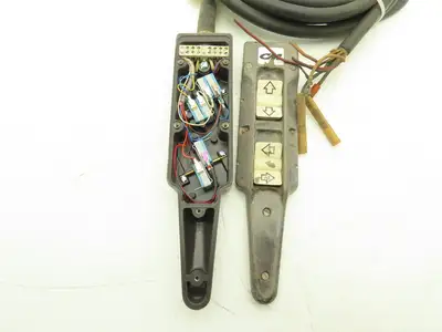 CM LodeStar Crane 4-Position Rocker Switch Pendant 2-Speed Hoist 1-Speed Trolley
