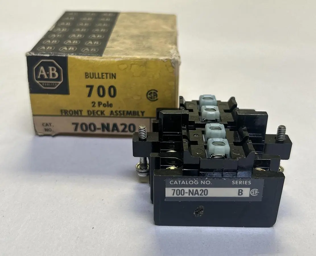 New | in-Stock ALLEN-BRADLEY 700-NA20 Miscellaneous Equipment (Electrical & Power) | Surplus Asset Holdings #1191769