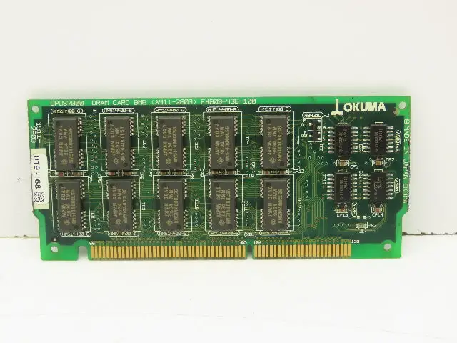 Okuma 1911-2803 Opus7000 DRAM Circuit Board Card 8MB