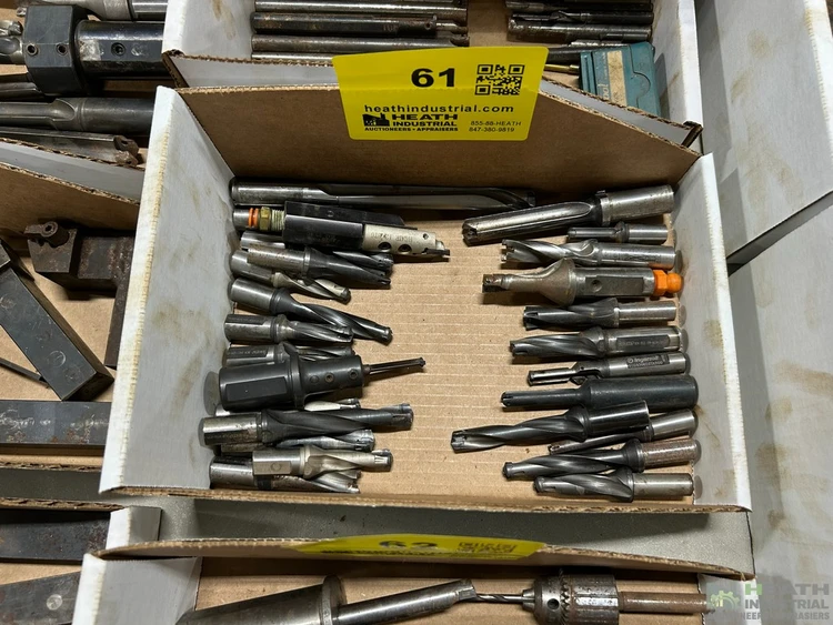 Used _UNKNOWN_ ASSORTED INDEXABLE DRILLS AND TOOLING Indexable Tooling Illinois US | Heath Industrial Auction Services #1549657