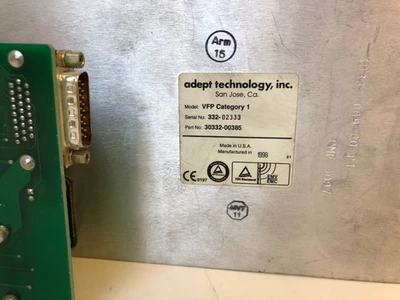 Used Adept Technology 30332-00385 Automation Control (HMI) Indiana US | J&J Industrial Supply #1073840