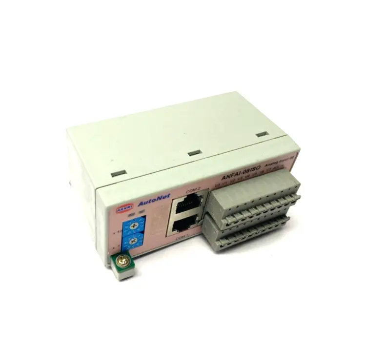 Used HANMI AUTONET ANALOG INPUT MODULE 08 PLC Input & Output | Maverick Industrial Sales #1113785