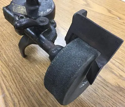 2793-385 Antique Hand Crank Operated Grinding Machine Circa 1900 Best Maide #1