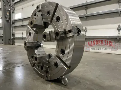 BTC 25" Four Jaw Manual Chuck, 12.5" Bore - NEW