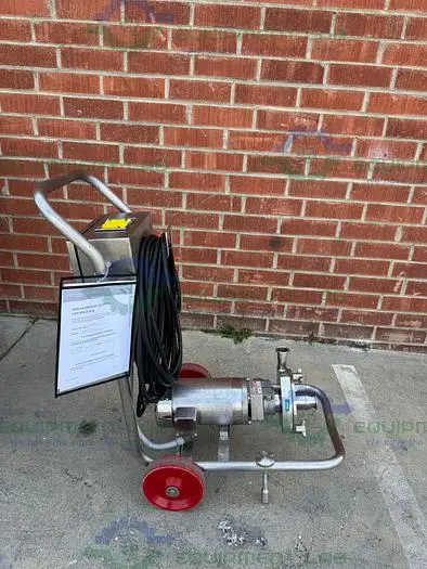 Used FRISTAM FPX731-160 CENTRIFUGAL PUMP W/STAINLESS 1 1/2 HP MOTOR, 480V, CONTROLLER Pumps | Equipment Lab #486510
