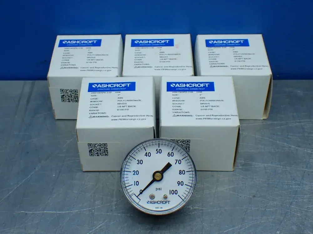 New | in-Stock ASHCROFT 20W1005PH 100# Miscellaneous MRO Ohio US | HGR 24 #891467