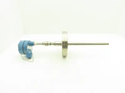 Rosemount 0068P21C30A115F16XA 68 RTD Temperature Sensor 1.5" Flanged 11.5" Probe