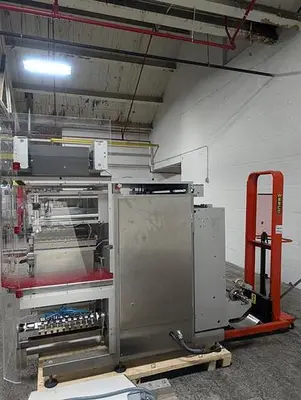 Klockner model LA-500 vertical strip packager