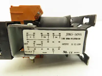 Juche JBK5-50VA Machine Tool Control Transformer 50VA 460V x 120V Output