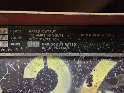 USED LINCOLN ELECTRIC R3R-500