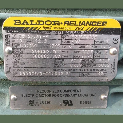 Baldor 10HP Electric Motor