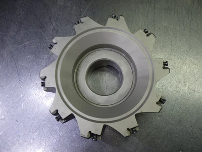 Iscar 5" Indexable Facemill 1.5" Arbor F90LN D5.00-10-1.50-R-N11 (LOC313B)