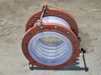 PTFE Expansion Joint Flange Pattern Gyrator 445-BD, 10"x8"