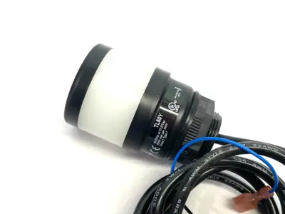Used BANNER ENGINEERING CORE SERIES TOWER LIGHT 1-COLOR INDICATOR BIMODAL INPUT: YELLOW Light Source Equipment Michigan US | Maverick Industrial Sales #1089308