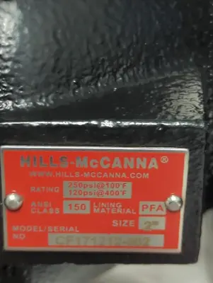 New | in-Stock HILLS-MCCANNA CF1712 Plumbing Equipment Ohio US | Surplus Asset Holdings #1265692