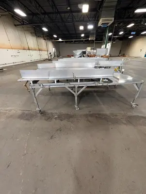 9-ft long x 57" wide Stainless Steel Cooling Table