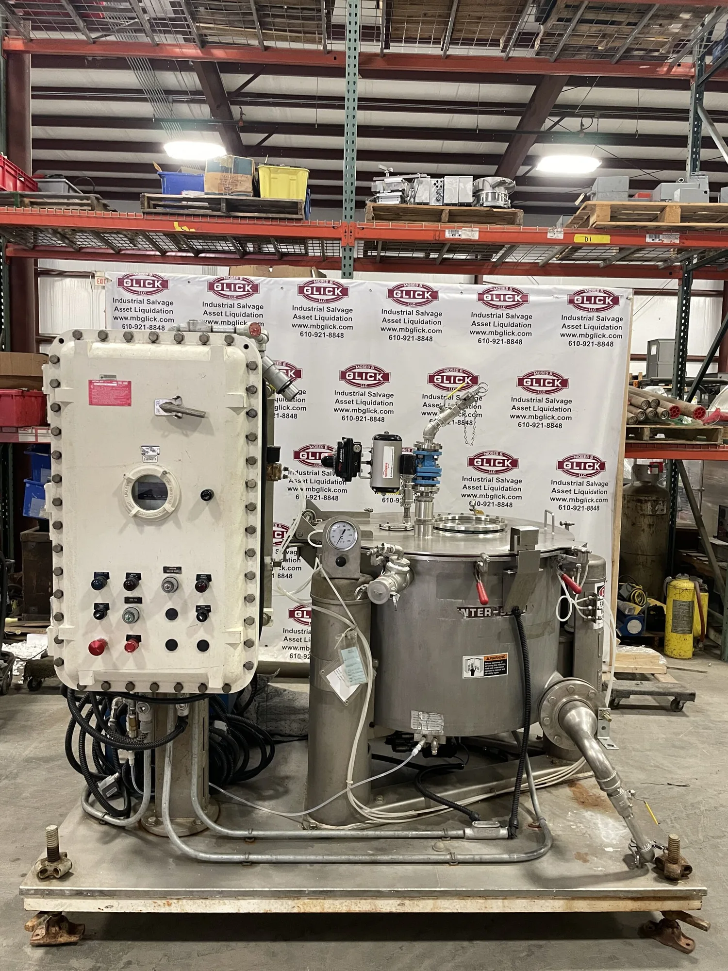 Andritz-Bird Model 30 Explosion Proof Centrifuge/Centrifugal Separator Decanter