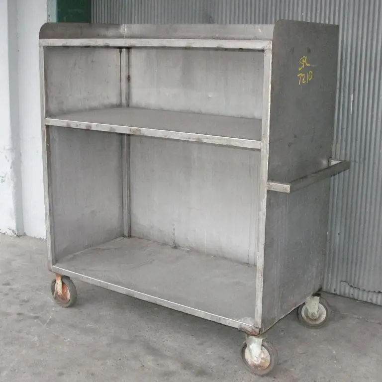 SPC7210  Miscellaneous Equipment utility cart / shelf truck 30" wide x 60" long x 71" tall, stainless steel
