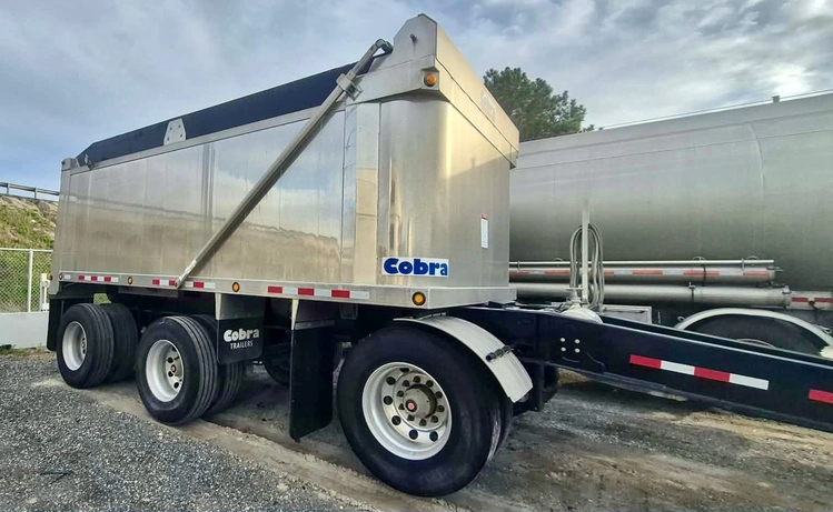 Used 2024 COBRA TRI AXLE PUP Dump Trailers Ontario CA | Driven Equipment Solutions #1423110