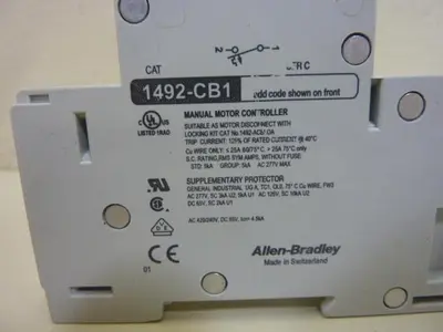 USED ALLEN BRADLEY 1492-CB1/H030 SER C