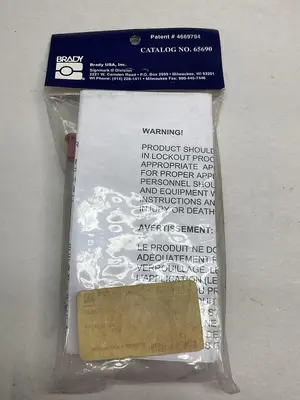 New | in-Stock BRADY 65690 Misc Electrical & Power Parts Ohio US | Surplus Asset Holdings #1235070