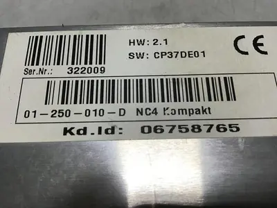 USED SIGMATEK NC4 KOMPAKT 01-250-010-D