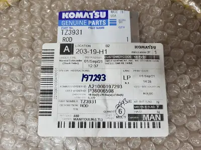 NEW KOMATSU TZ3931