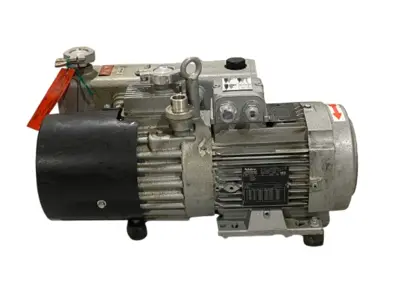 USED LEYBOLD SOGEVAC NEO D 25 VACUUM PUMP W/ NIDEC LSES90SL INDUCTION MOTOR