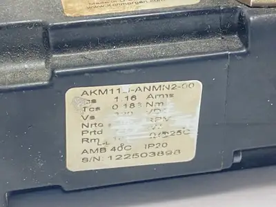 AKM11B-ANMN2-00 | Kollmorgen  Servo Motor 0.183Nm 8000RPM 320VDC - For parts or not working