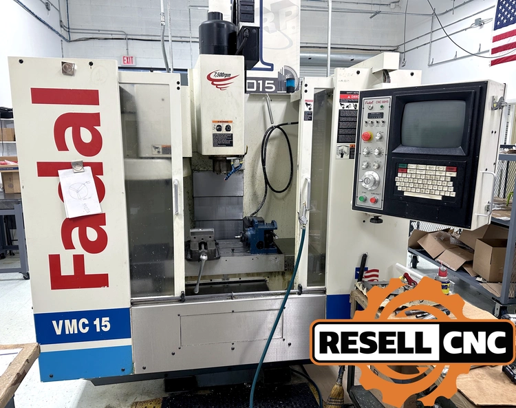 Used 1999 Fadal VMC15 Vertical Machining Centers Florida US | Resell CNC #206933