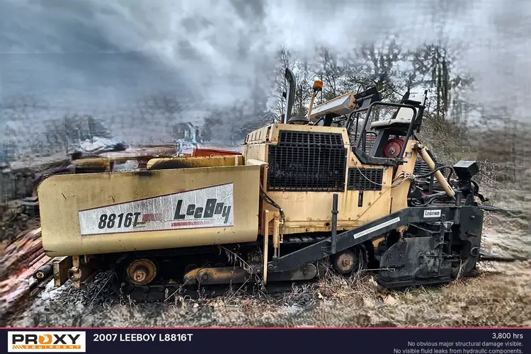 Used 2007 LEEBOY L8816T Asphalt Pavers Pennsylvania US | Proxy Equipment #1382907