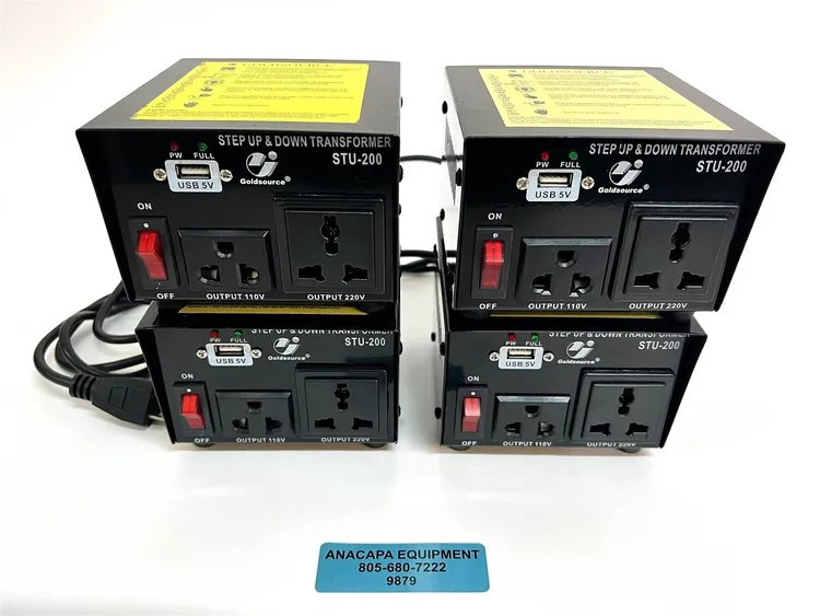 Goldsource stu-200 Power Transformers | ANACAPA EQUIPMENT BROKERS, INC