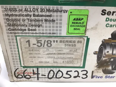 FIVE STAR SEAL TANDEM FLUID SEAL 1 5/8 IN PUMP PARTS AND ACCESSORY