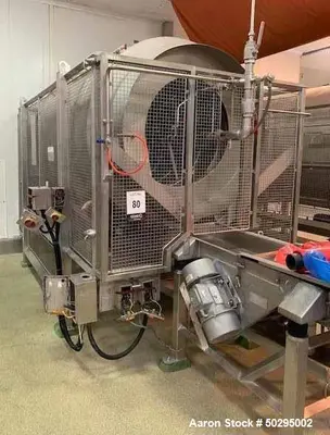 Used Dodman Ltd. Model DST 010 Rotary Drum Blanching System