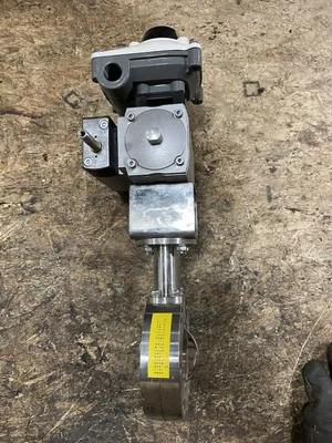 Festo DFPB-20-090-F04 2-1/2” Pneumatic Actuator Sanitary Butterfly Valve 316SS