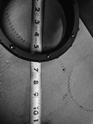 New | in-Stock AFTERMARKET 5" DUAL ROTARY SHOE - 7 DOMED BUTTONS ON FACE, 21 BUTTONS ON SHOULDER -THIN WALL Drilling Attachments Pennsylvania US | East West Machinery & Drilling #1418133