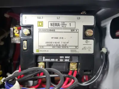 MCC Unit 10 hp, Nema 1