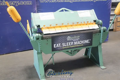 Used CHICAGO BPO-412-6 Box & Pan Brakes including Finger California US | Sterling Machinery Exchange #1467006