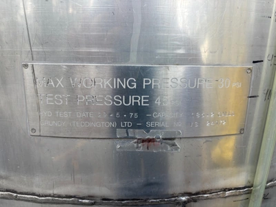 USED Beer Tank 49 gal