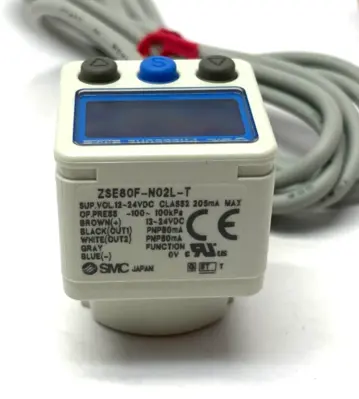 New | in-Stock SMC Digital Pressure Switch Assembly ZSE80 Series Pressure Switches Michigan US | Maverick Industrial Sales #1494877