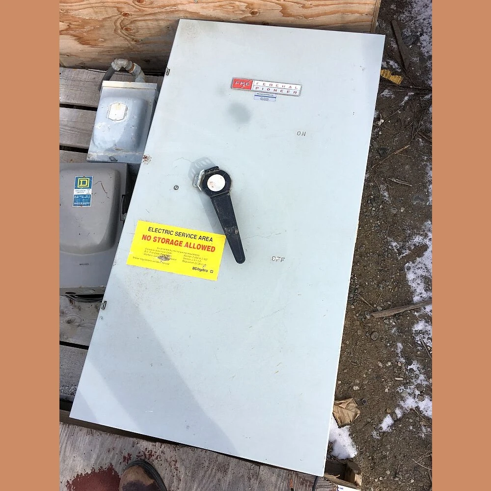 FPE 600 Amp 240 Volt Fusible Disconnect