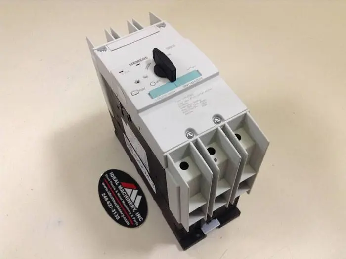 Used SIEMENS 3RV1 742-5CD10 Circuit Breakers Michigan US | Ideal Machinery #601272