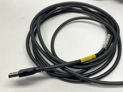 USED HONEYWELL HANDHELD BARCODE SCANNER W/ CBL-500-300-S00 CABLE