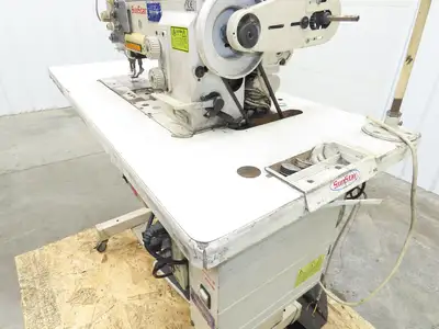 KM-1070BLX-7 Fortuna Industrial Sewing Embroidery Servo Machine 230VAC 1Ph *Read